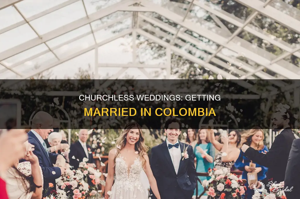 does wedding ceremy have to be in church in colombia