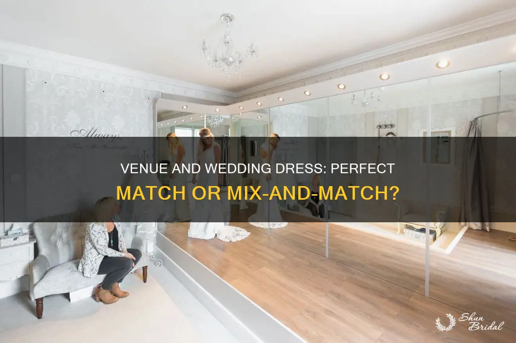does wedding dress have to match venue