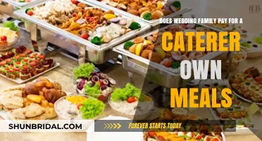 Who Pays for the Caterer's Meals at a Wedding?