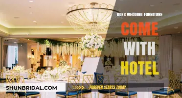 Hotel Wedding Furniture: What's Included?