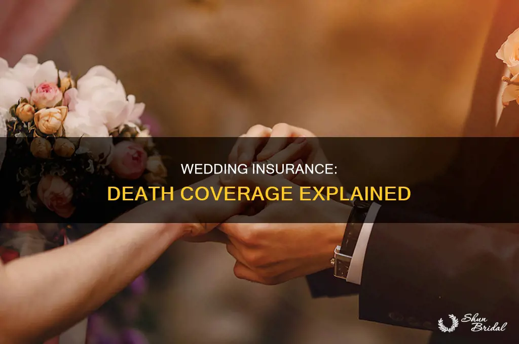 does wedding insurance cover death