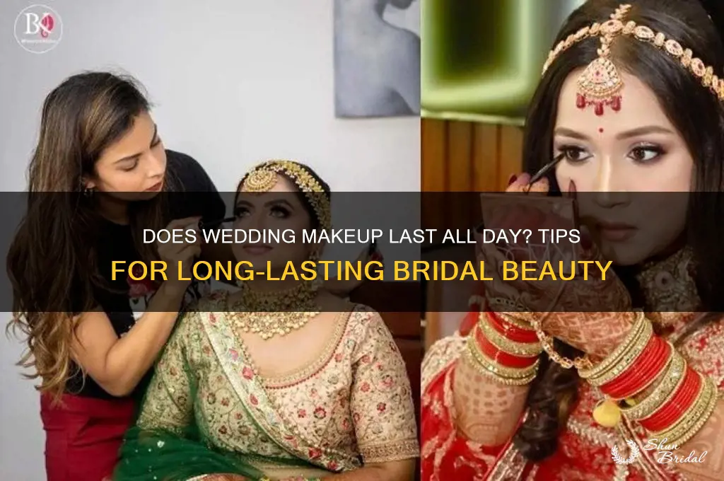 does wedding makeup last all day