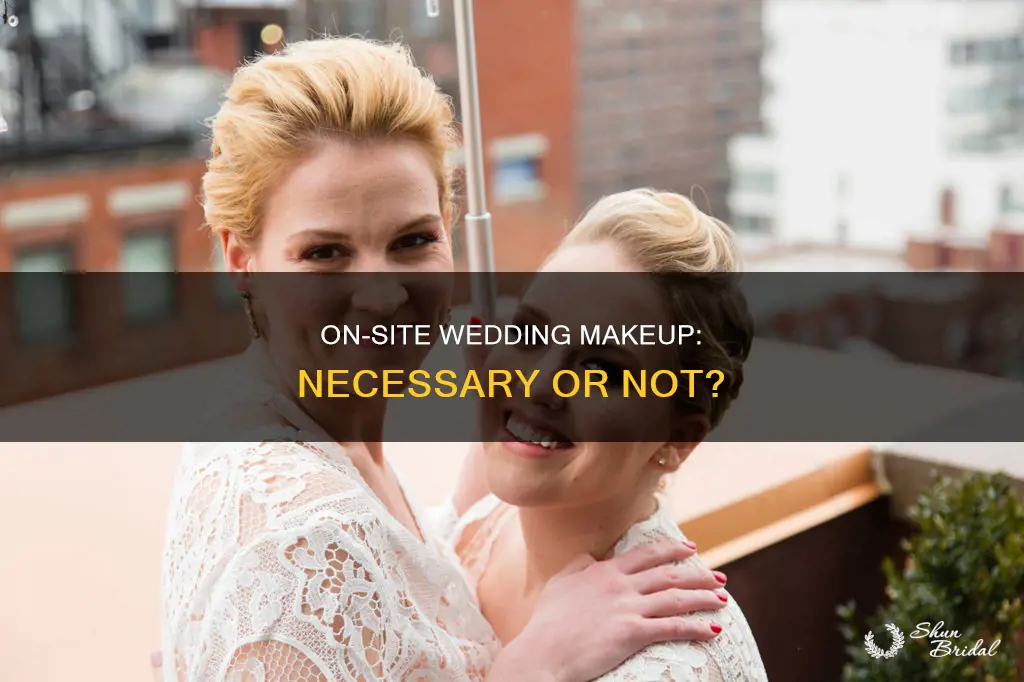does wedding makeup need to bedone on site