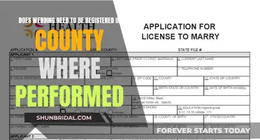 County-Specific Wedding Registration: Is It Necessary?