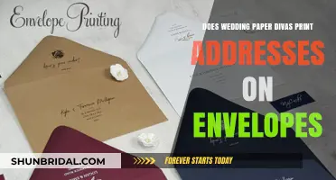 Wedding Paper Divas: Envelope Address Printing Service?