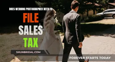 Sales Tax for Wedding Photographers: Do You Need to File?