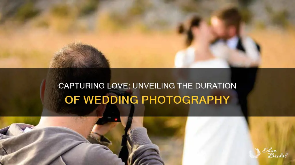 does wedding photography take long