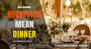 What Wedding Reception Dinners Mean