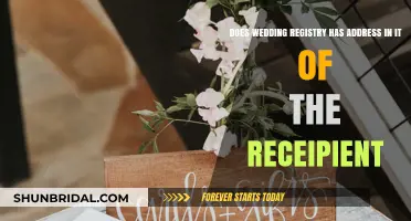 Where's the Wedding? Registry Address Etiquette Explained