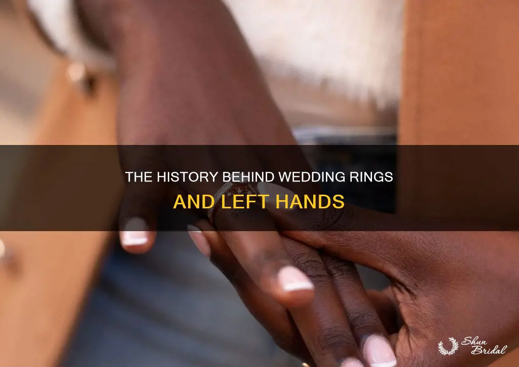 does wedding rings go on left