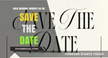 Should You Include Your Wedding Website on Save the Dates?