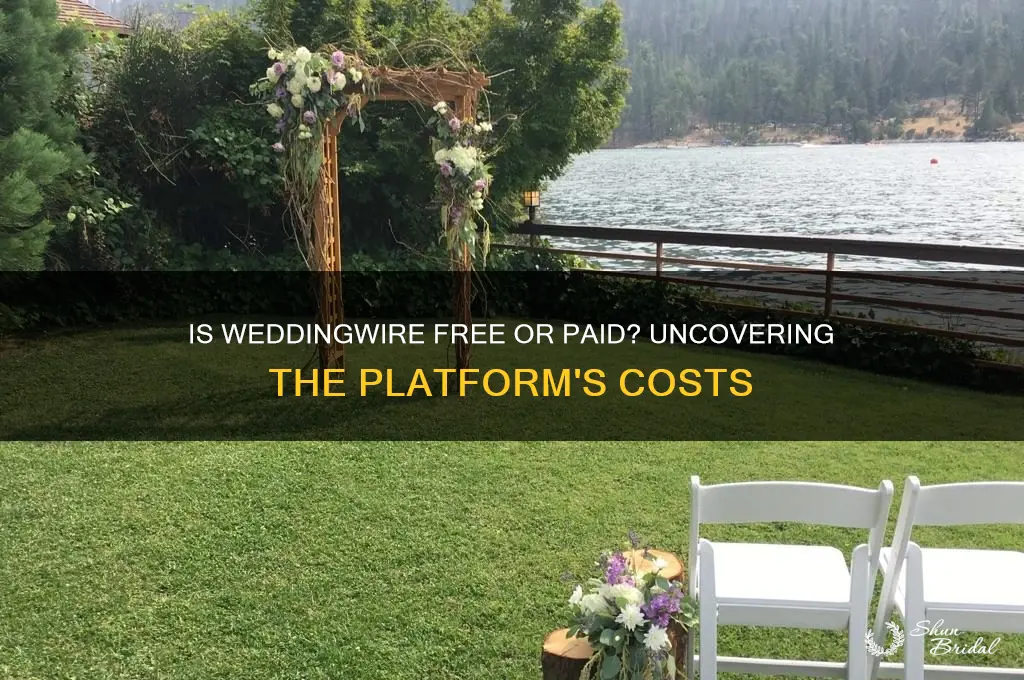 does wedding wire cost money