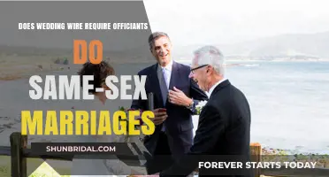 Wedding Wire's Officiant Policies: Same-Sex Marriages Required or Optional?