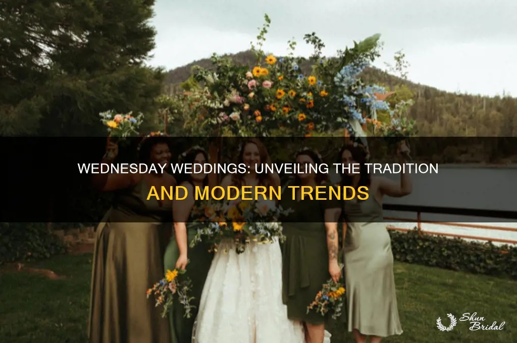 does wednesday mean wedding day