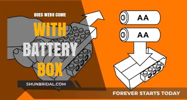 Lego Education WeDo: Battery Box Included?
