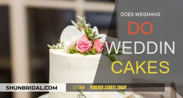 Wedding Cake Dreams Come True at Wegmans