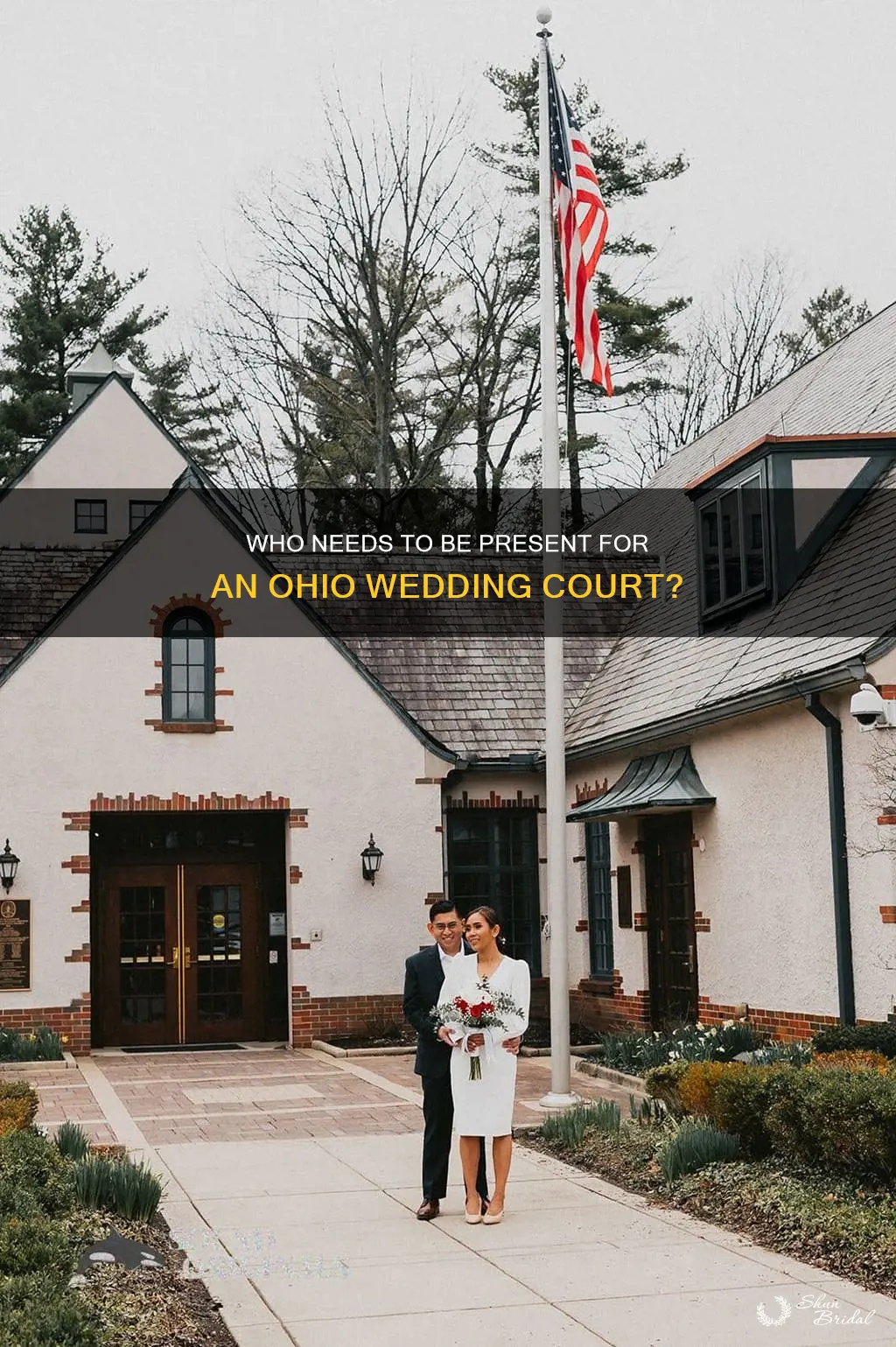 does wife need to be present for wedding court ohio