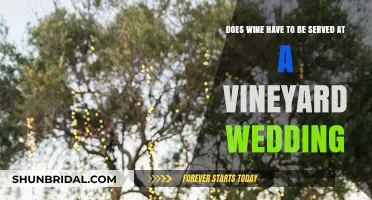 Vineyard Weddings: Wine a Must or Nice Extra?