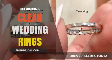 How Witch Hazel Cleans Your Wedding Ring