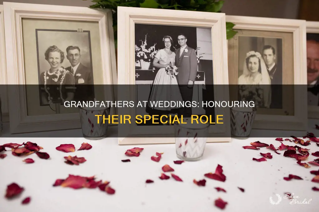 does you grandfather have a roll in your wedding