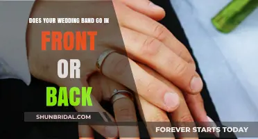 Wedding Band Placement: Front or Back of Engagement Ring?
