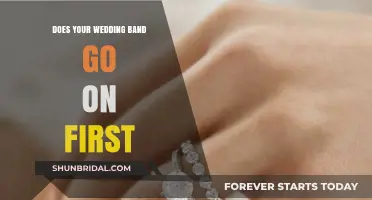 Wedding Band Etiquette: Which Ring Goes on First?