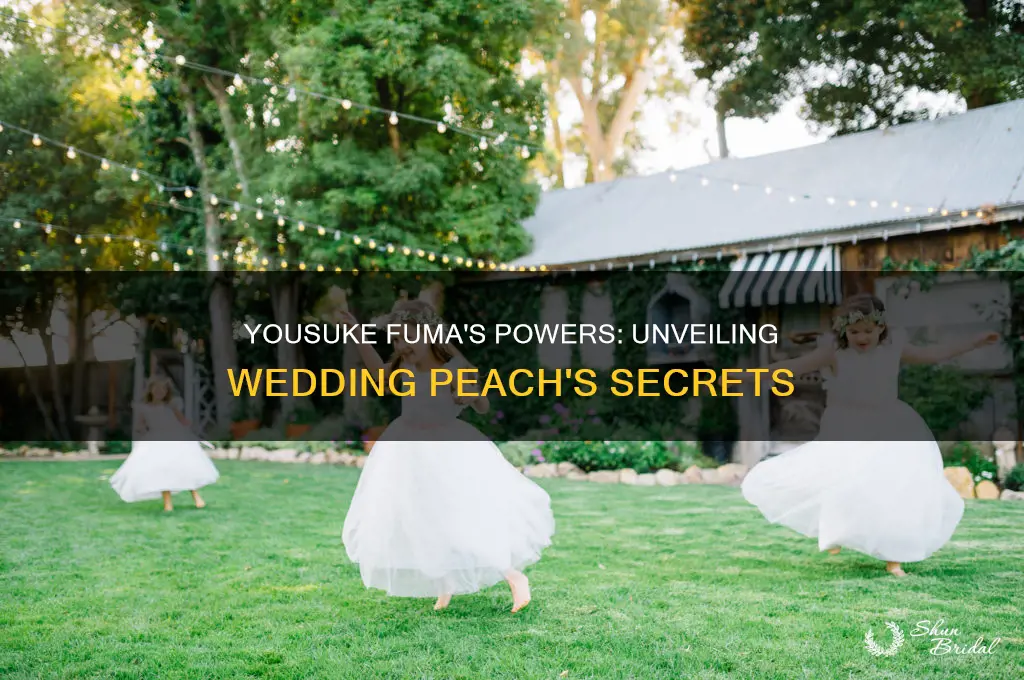 does yousuke fuma have powers in wedding peach