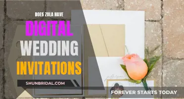 Zola's Digital Wedding Invites: A Modern Couple's Dream