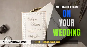 Your Wedding, My Invite: A Promise to Keep