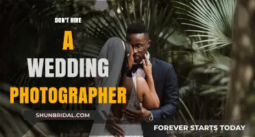 Your Wedding, Your Photos: Avoid Hiring a Photographer