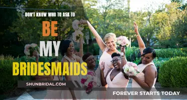 Who Should I Ask to Be My Bridesmaids?