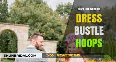 Wedding Dress Bustle Hoops: A Bride's Worst Nightmare