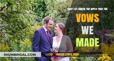 Don't Sit Under the Apple Tree: Honoring the Vows We Made