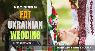 Don't Tell the Bride: A Ukrainian Wedding Extravaganza