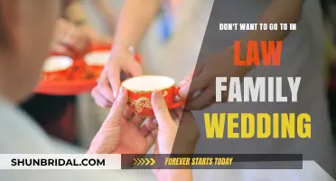 Skipping the In-Law Wedding: Navigating Family Pressure and Personal Boundaries