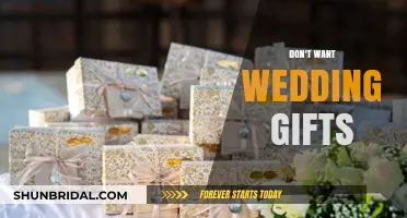 Skip the Gifts: Celebrate Our Love, Not Your Generosity at Our Wedding
