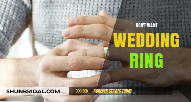 Wedding Rings: Unnecessary Symbols of Commitment