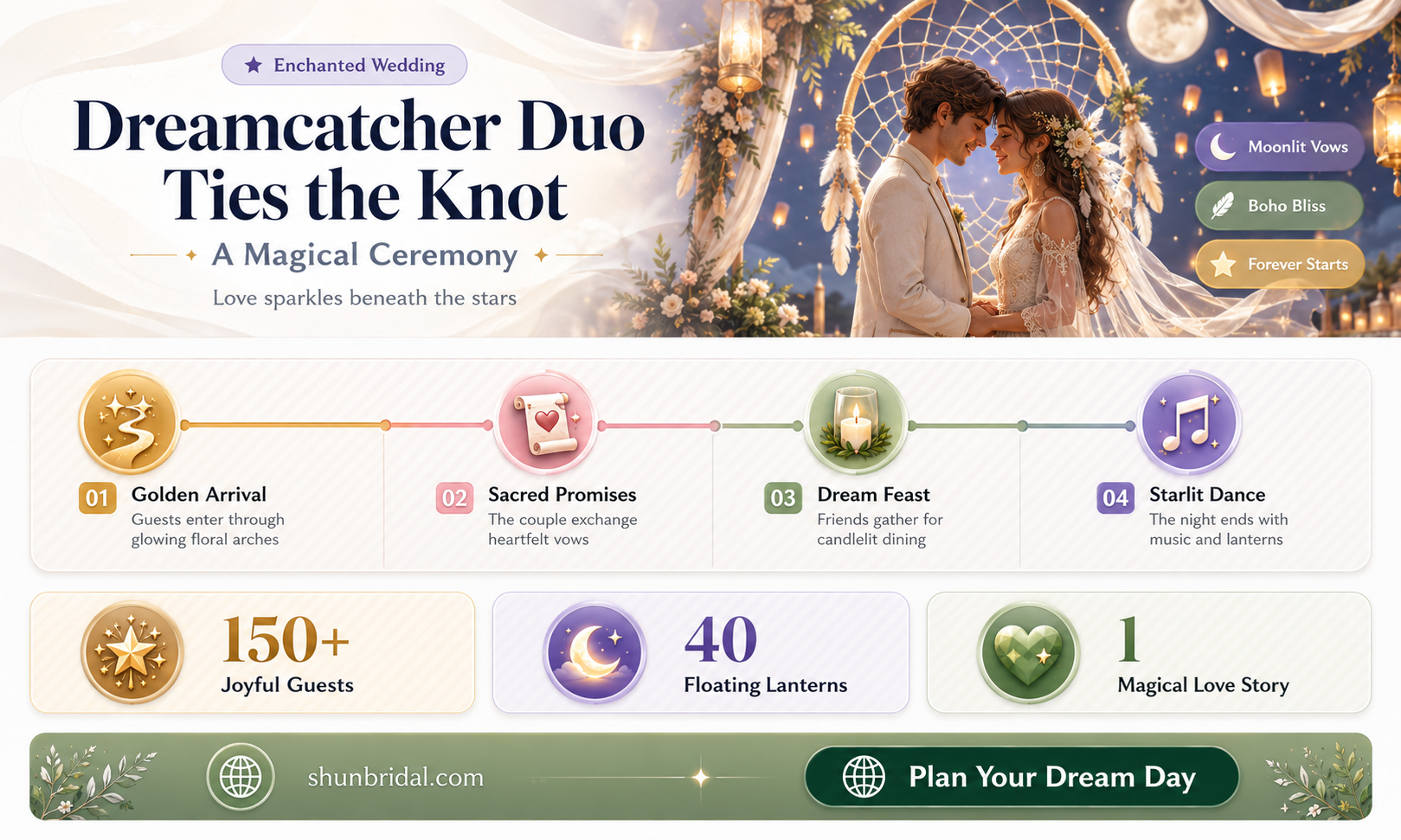 are the girl and the dreamcatcher wedding