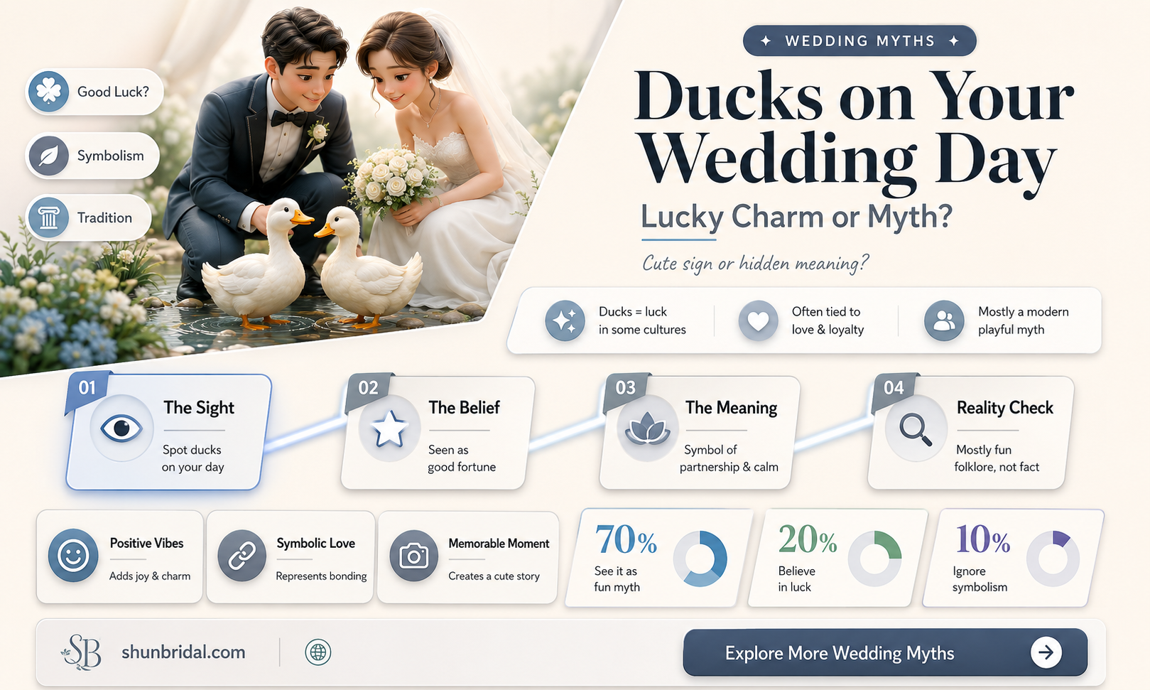 are ducks on your wedding day good luck