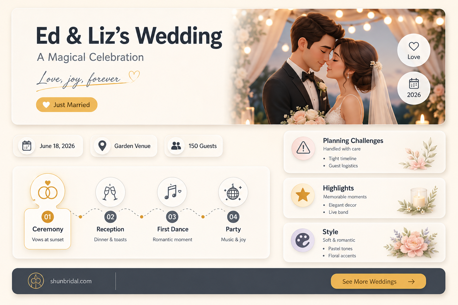 are ed and liz wedding