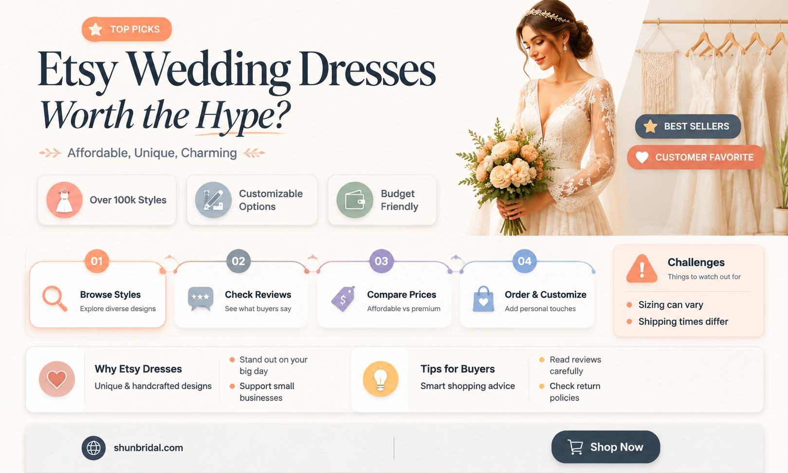 are etsy wedding dresses good