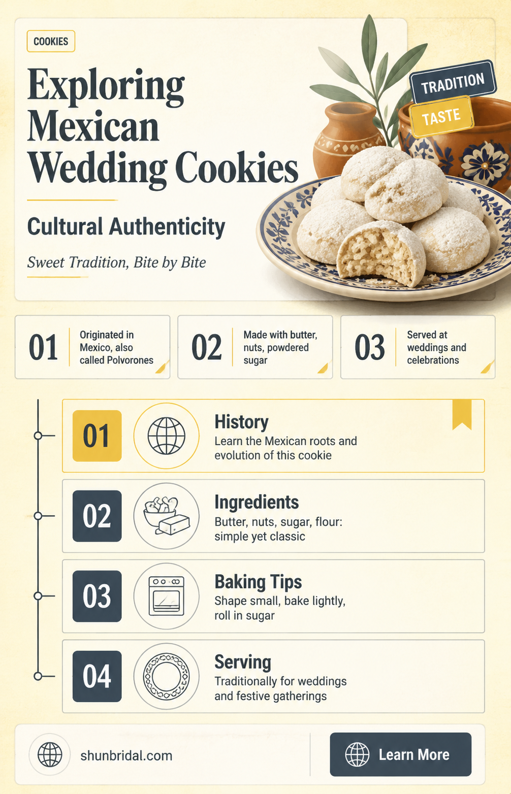 are mexican wedding cookies authentic