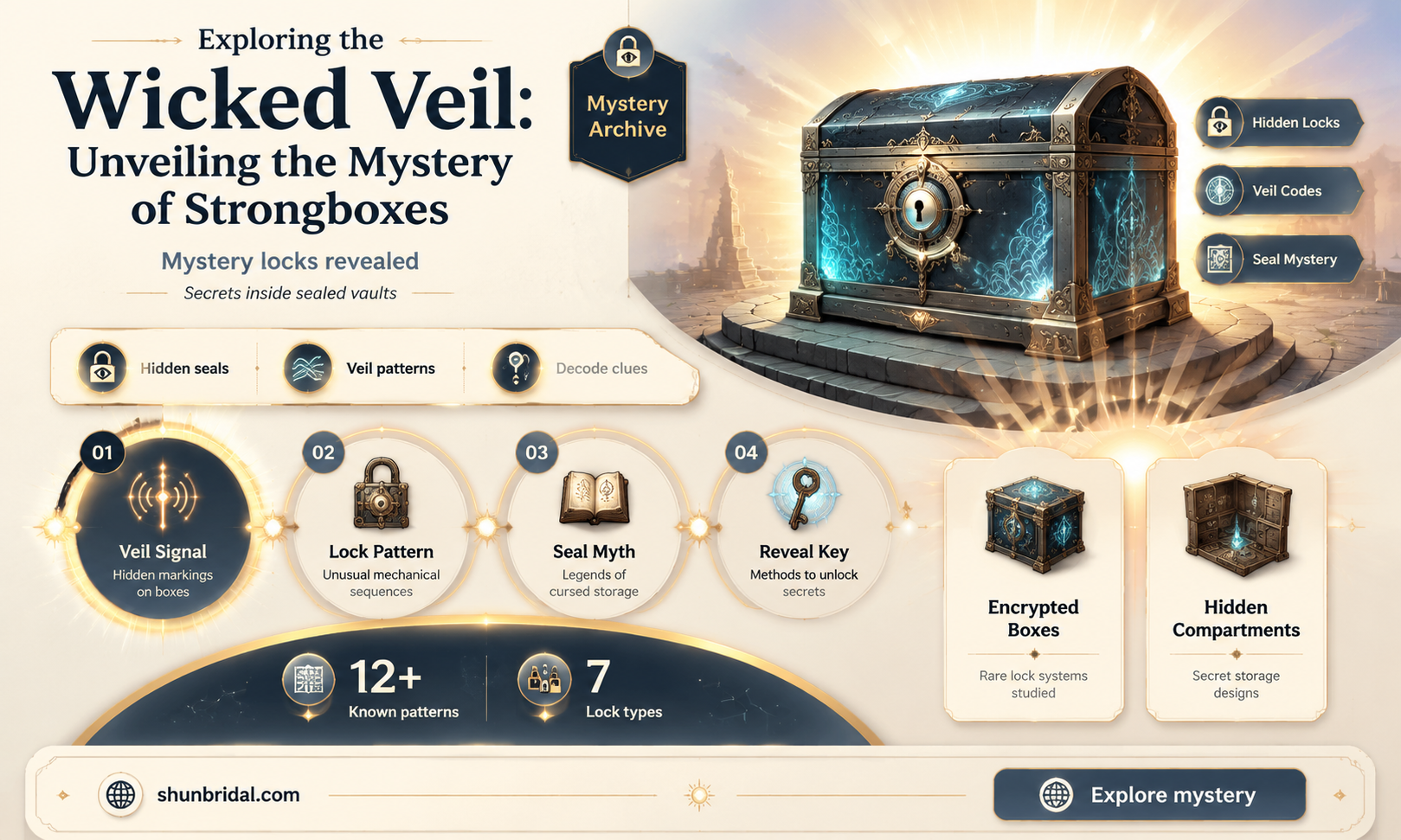 are there strongboxes in the wicked veil