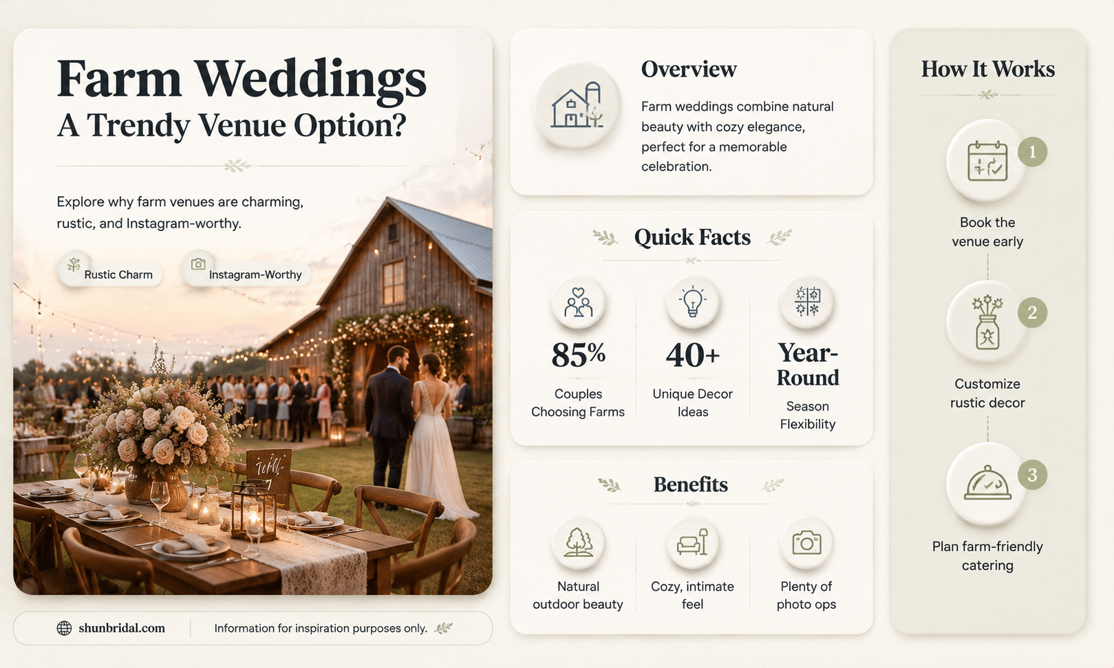 are farm weddings trending