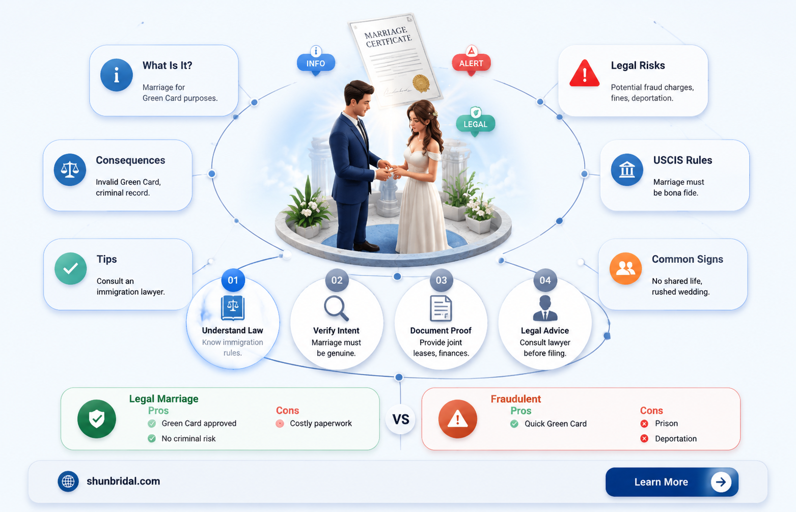 are greencard weddings legal