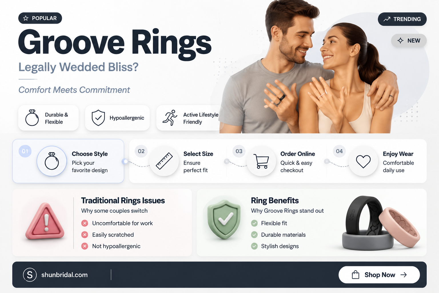 are groove ringslegal for weddings