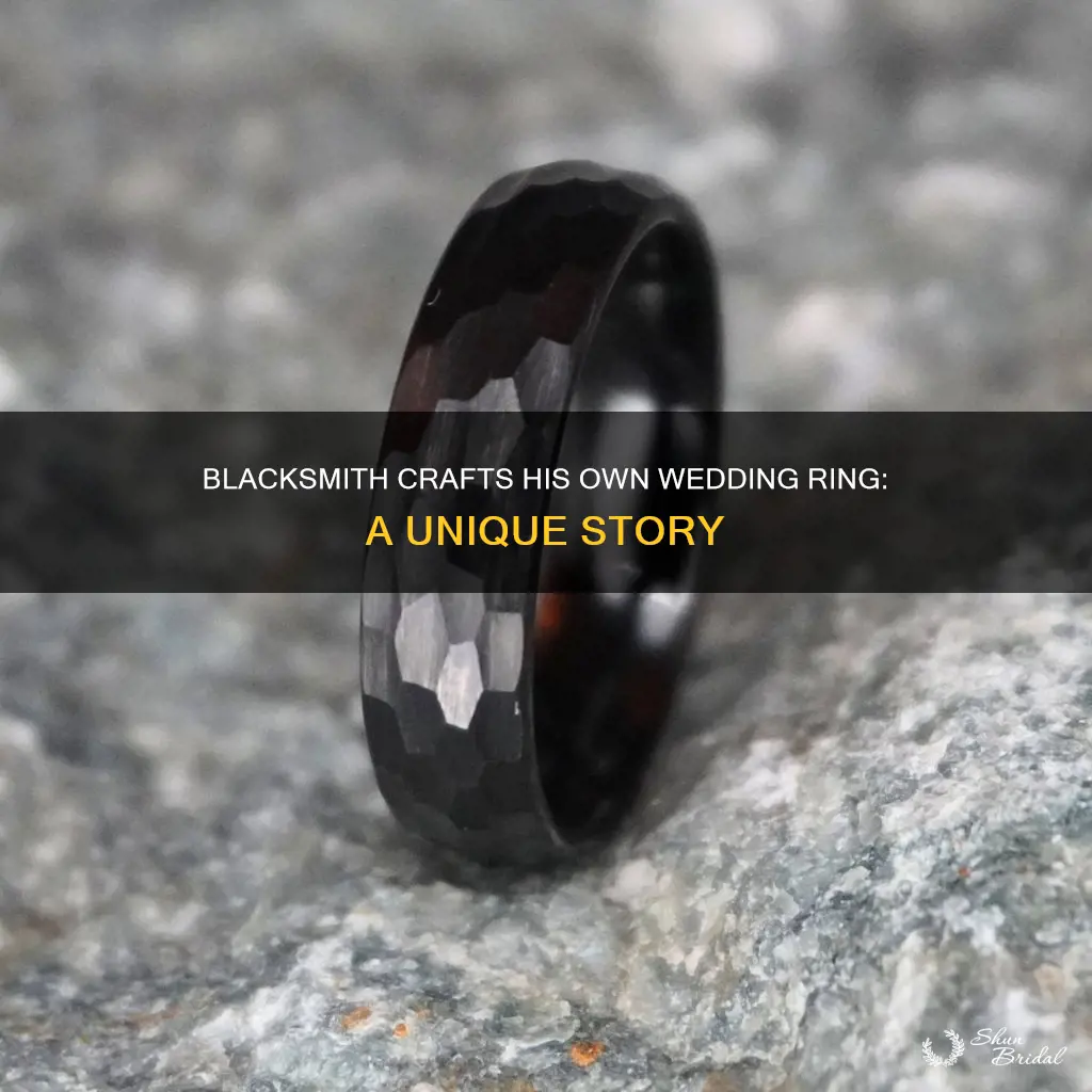 has a blacksmith made his wedding ring
