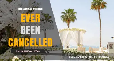 Royal Wedding Cancellations: Unraveling the Rare and Historic Occurrences
