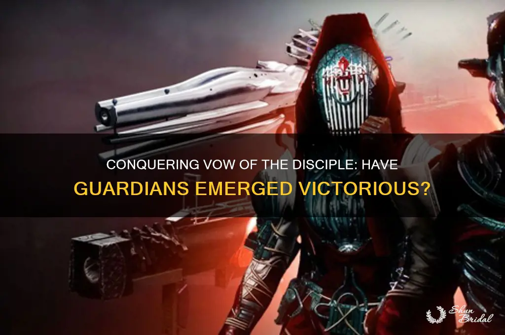 has anyone beat vow of the disciple