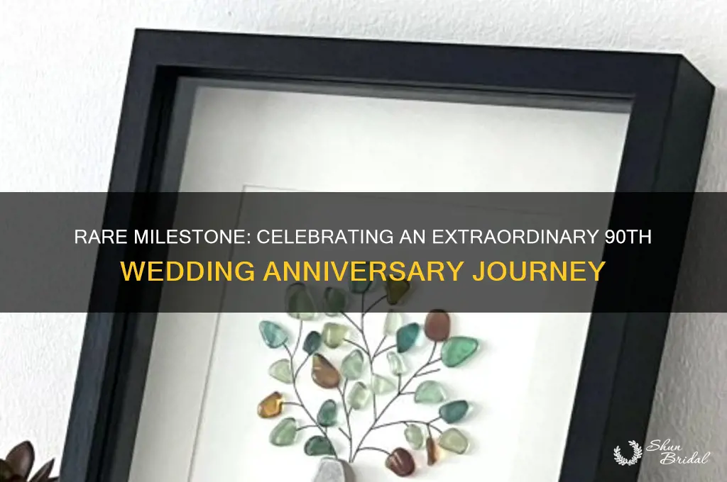 has anyone celebrate a 90th wedding anniversary